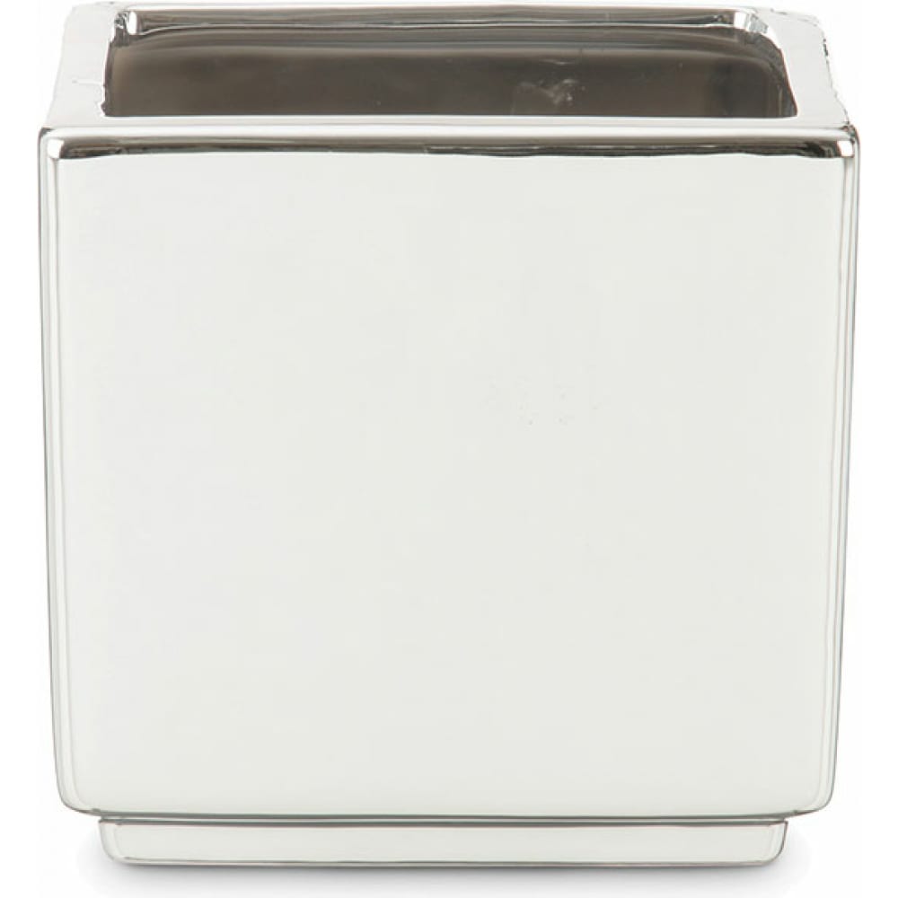 

Цветочное кашпо Scheurich Mirror silver 20329492 0,6 л серебристый 1 шт., Mirror silver