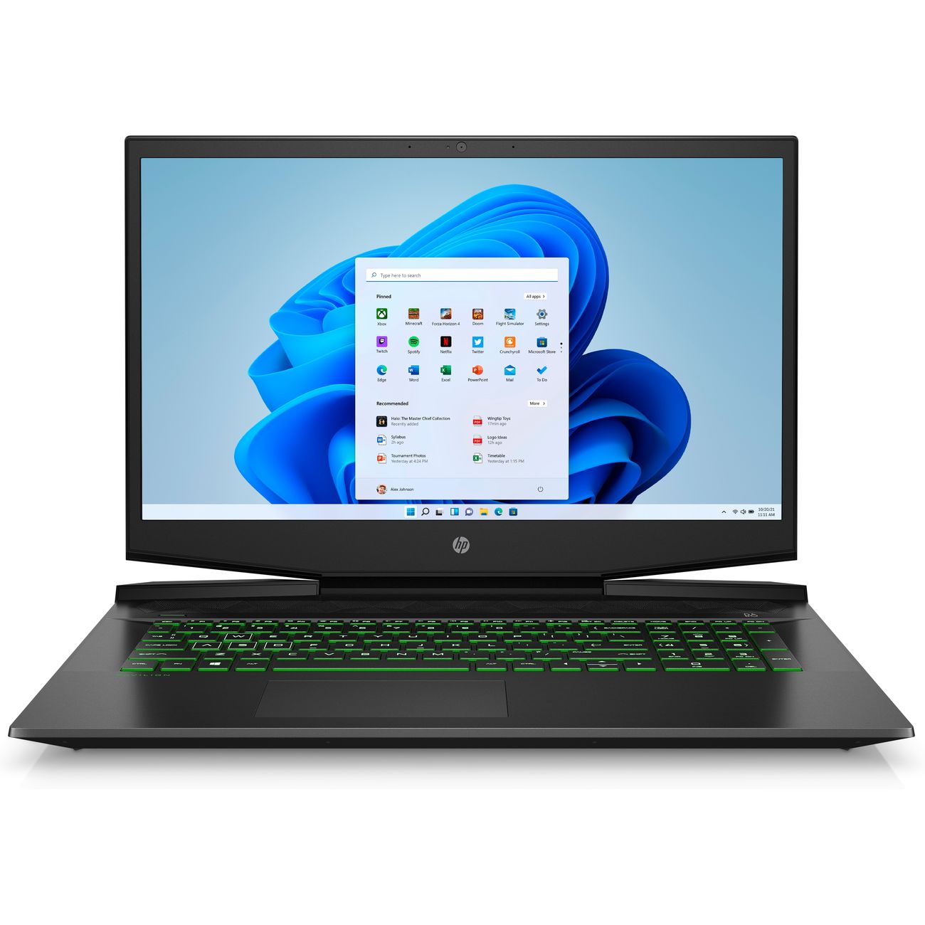 фото Игровой ноутбук hp pavilion gaming 17-cd2081ur black (638f9ea)