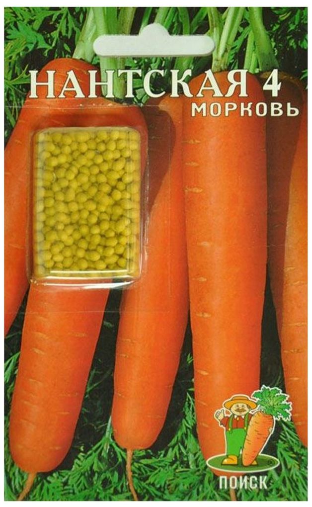 

Семена Моркови ПОИСК Нантская 4 300 шт