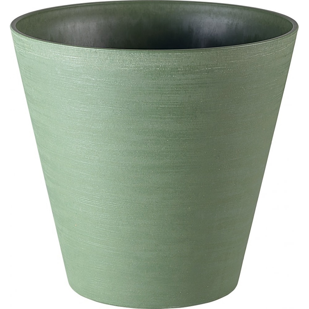 

Цветочный горшок Teraplast Re-pot hoop round self watering 17921071 0,4 л зеленый 1 шт., Re-pot hoop round self watering