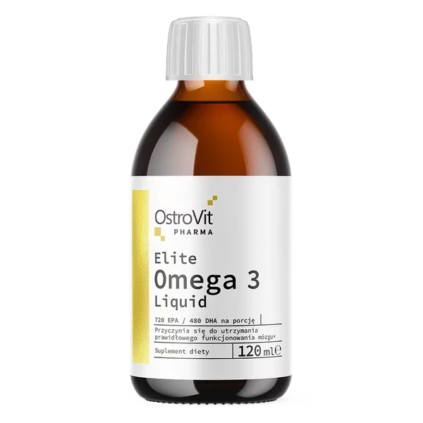 Омега 3 Ostrovit Pharma Elite Omega 3 Liquid 120 мл