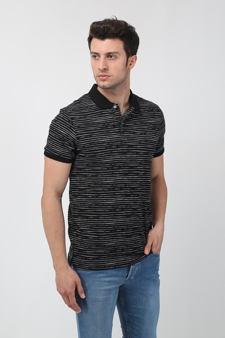 

Футболка мужская Terapi Giyim 25526 черная 2XL (товары доставляются из-за рубежа), Черный, 25526
