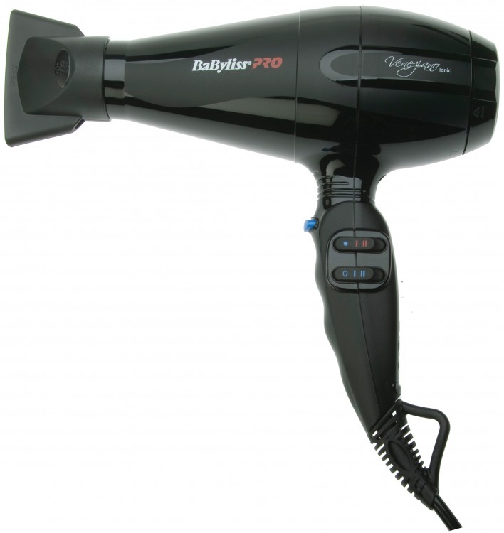 фото Фен babyliss pro veneziano ionic bab6610inre black