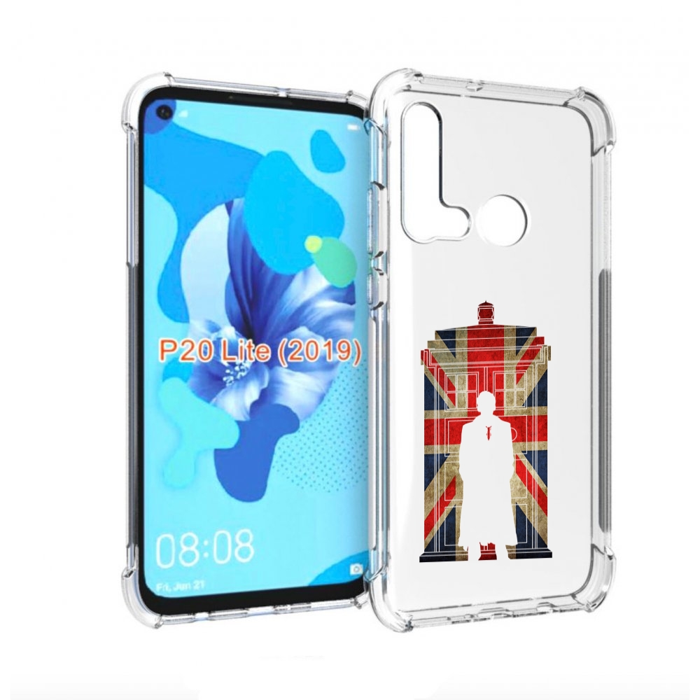 

Чехол бампер MyPads шерлок холмс для Huawei P20 Lite (2019)., Прозрачный, Tocco