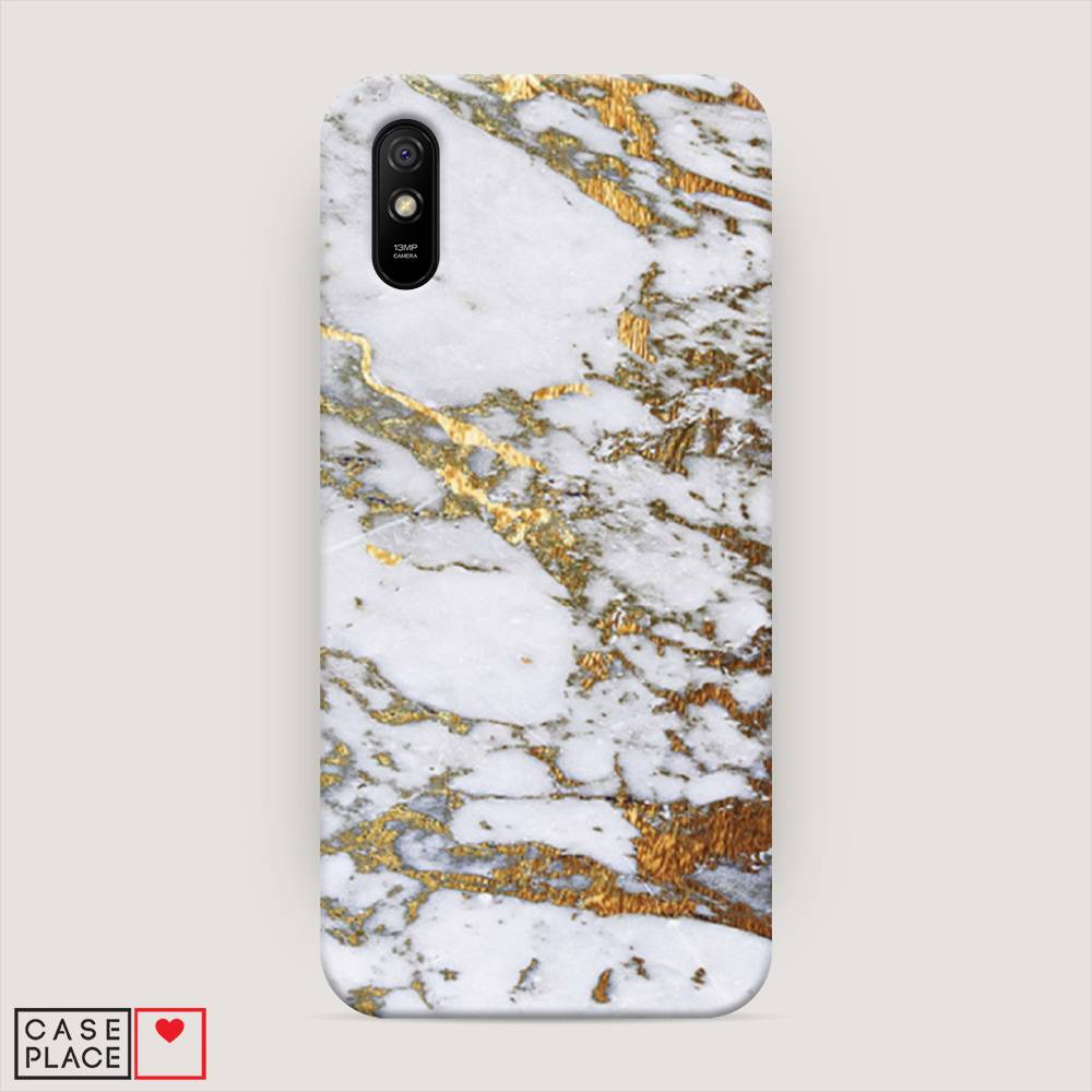 

Пластиковый чехол "Белый мрамор" на Xiaomi Redmi 9A, 38920-2