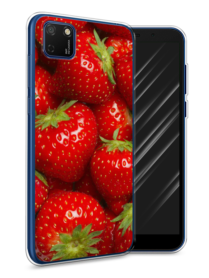 

Чехол Awog на Honor 9S "Клубника", Красный;зеленый, 6102650-10