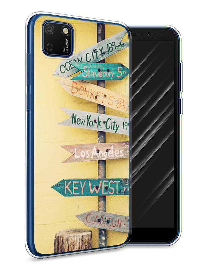 

Чехол Awog на Honor 9S "Нулевой километр", Желтый, 6102650-4