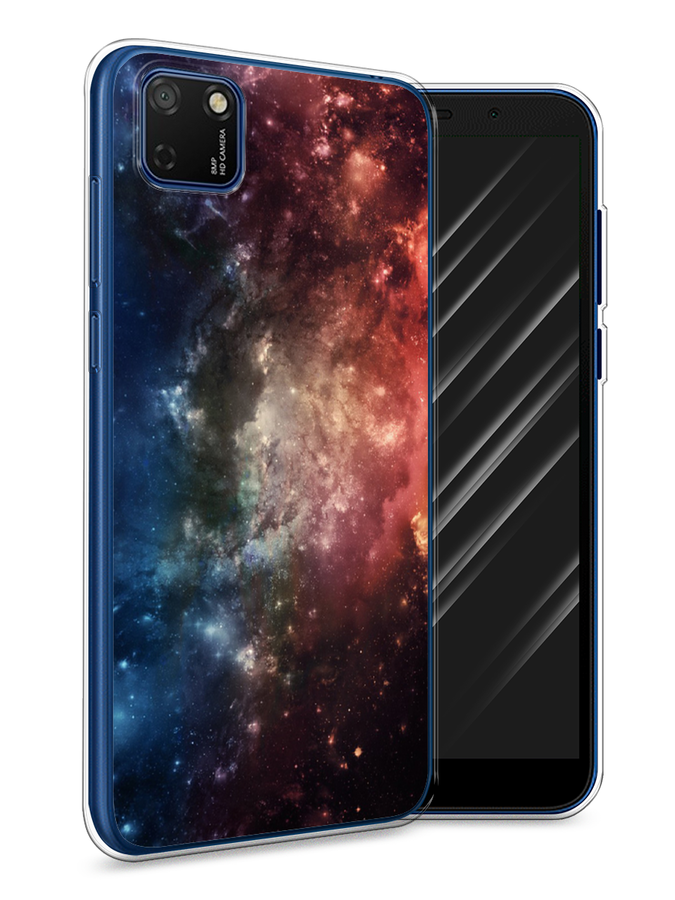 

Чехол Awog на Honor 9S "Космос", Синий;бежевый;красный, 6102650-4