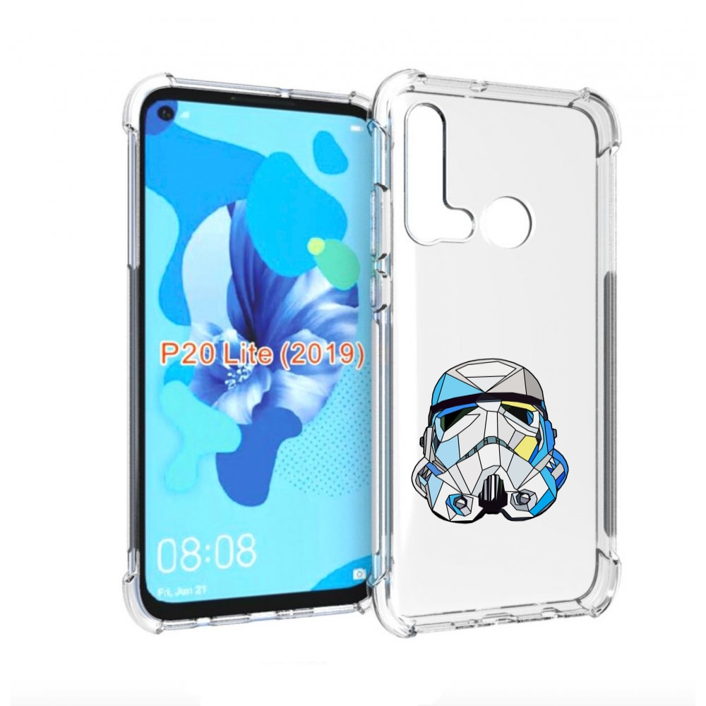 

Чехол бампер MyPads star wars дарт вейдер для Huawei P20 Lite (2, Прозрачный, Tocco