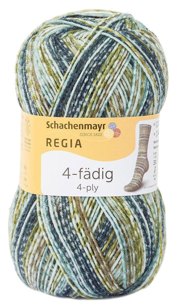 

Пряжа для вязания Regia 9801269 4-fadig (04767), Разноцветный, Regia 4-fadig Color 100g