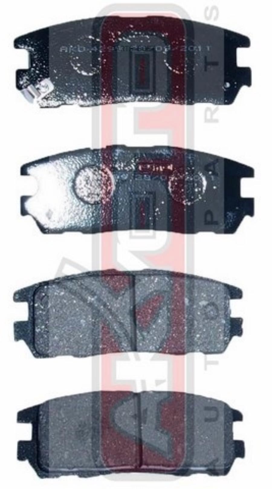 

Тормозные колодки Akyoto дисковые задние AKD-4299