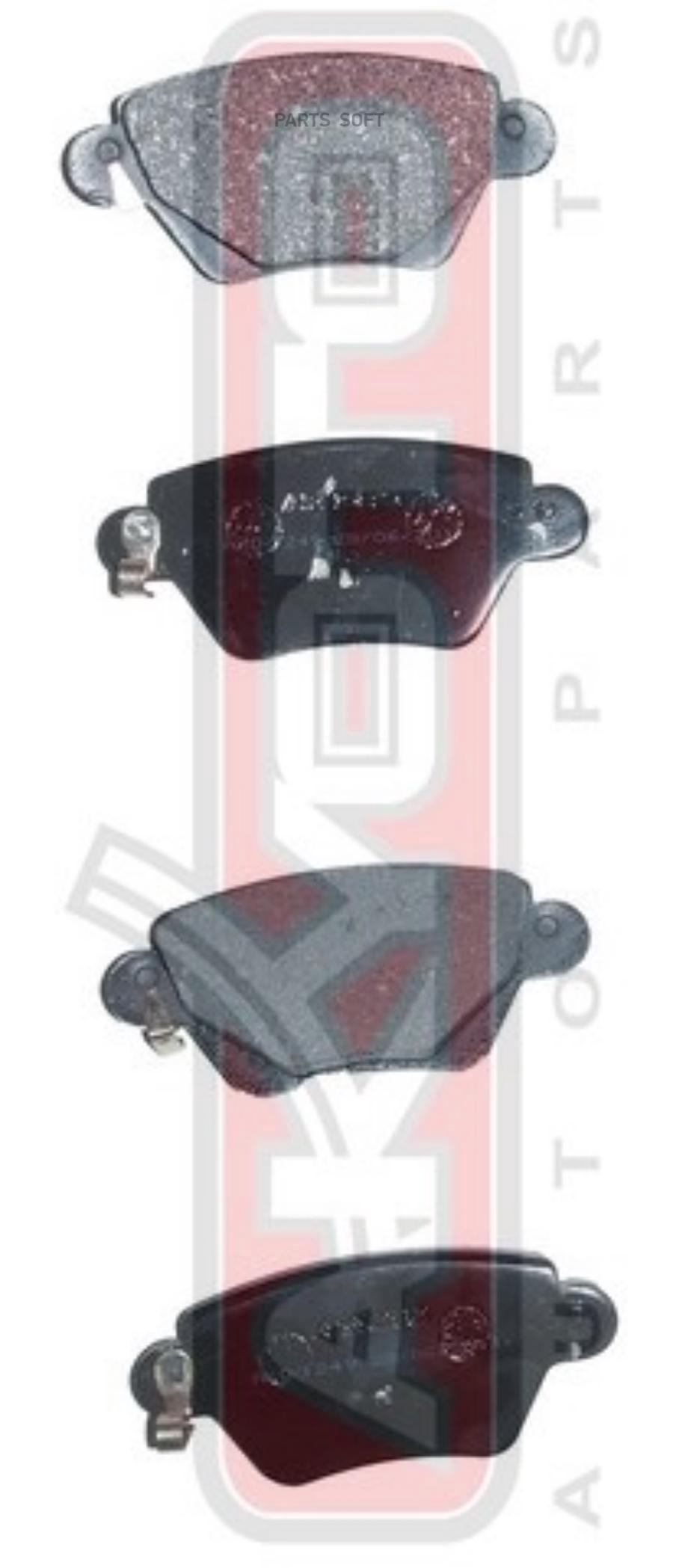 

Тормозные колодки Akyoto задние дисковые AKD-1249