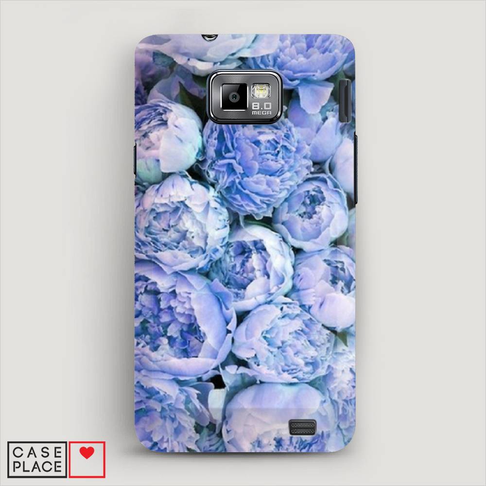 

Чехол Awog "Пионы голубые" для Samsung Galaxy S2