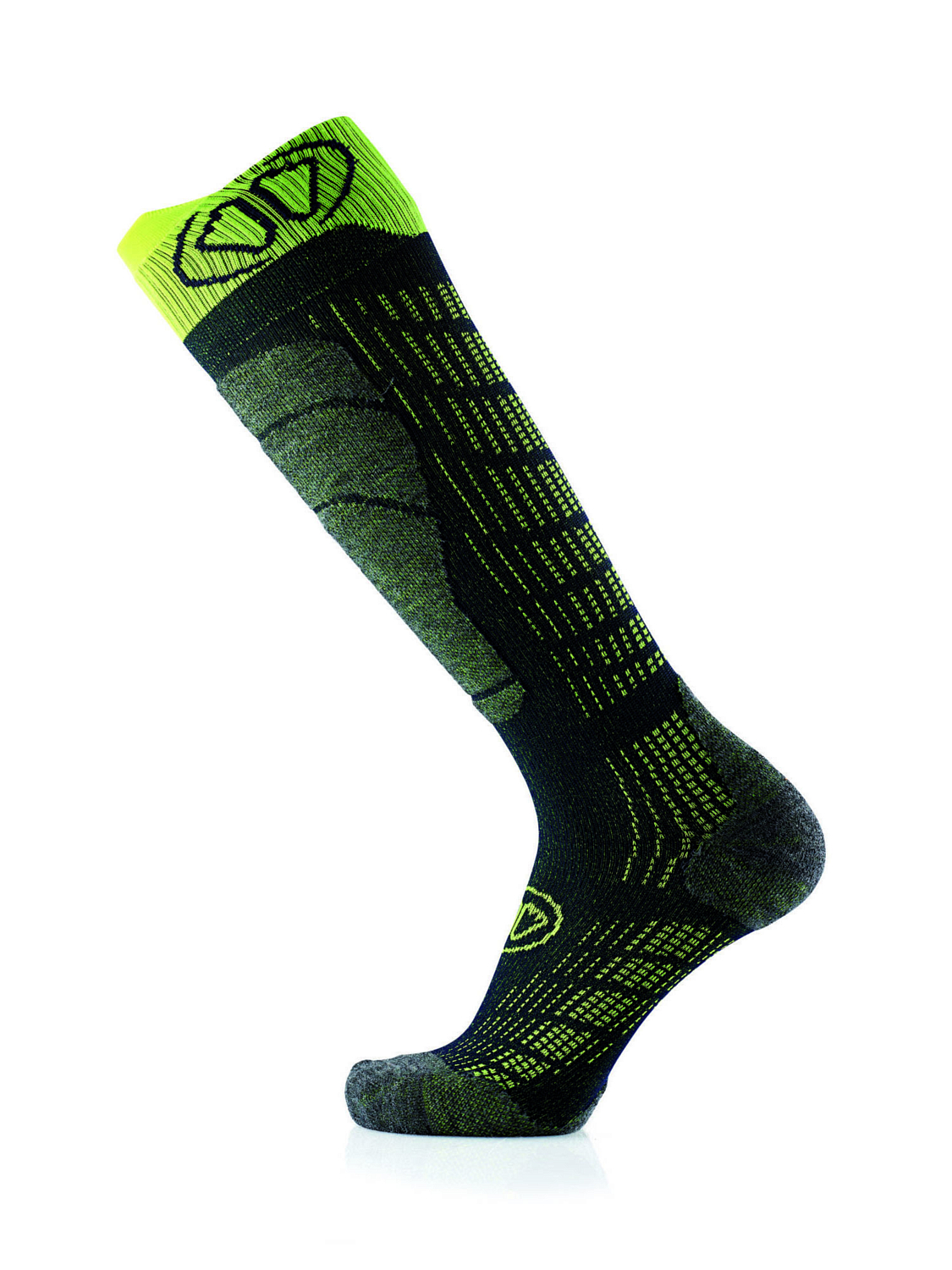 Носки Sidas 2023-24 Ski Comfort Socks Black Yellow (Eur:35-38)