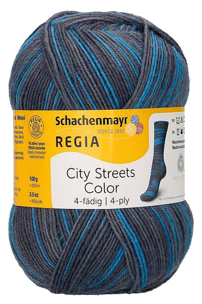 

Пряжа для вязания Regia 9801269 4-fadig (02890), Разноцветный, Regia 4-fadig Color 100g