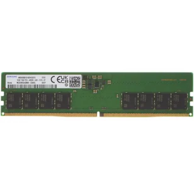 

Оперативная память Samsung (M323R2GA3BB0-CQKOL), DDR5 1x16Gb, 4800MHz, M323R2GA3BB0-CQK