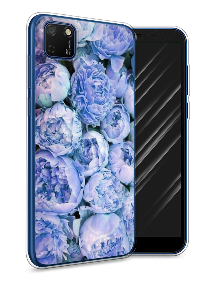 

Чехол Awog на Honor 9S "Пионы голубые", Голубой, 6102650-8