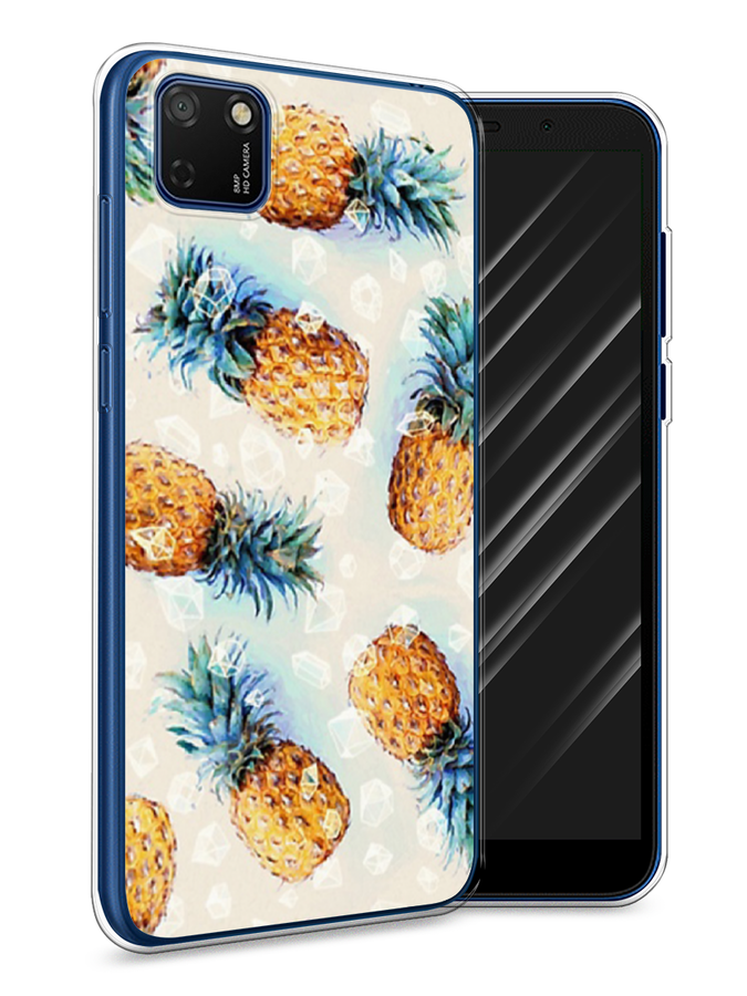 

Чехол Awog на Honor 9S "Ананасы", Бежевый, 6102650-3