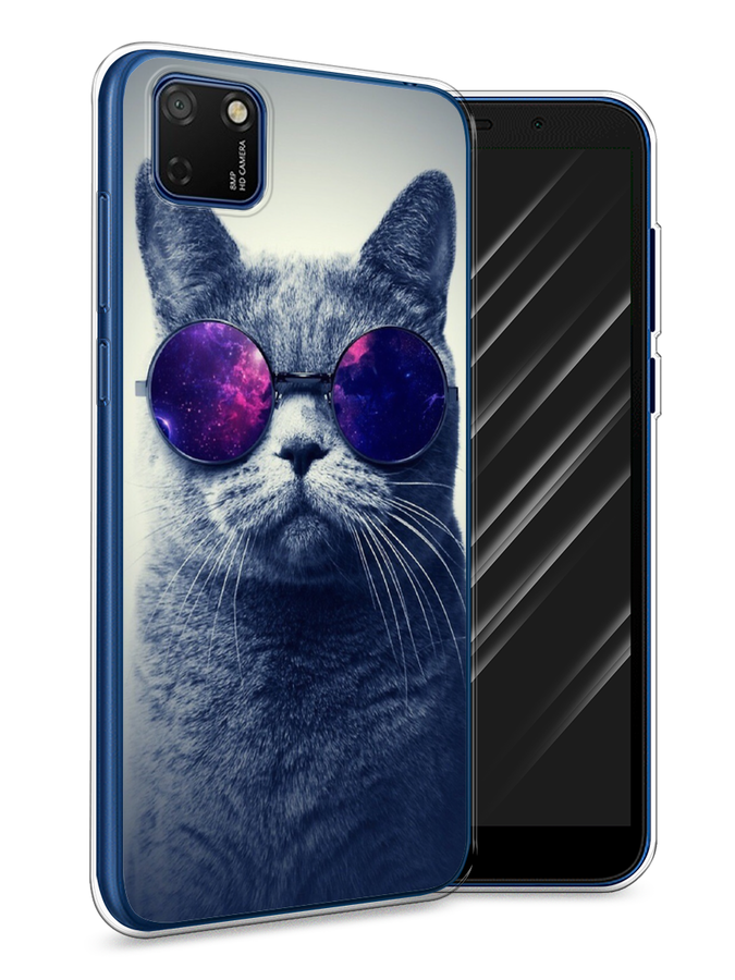 

Чехол Awog на Honor 9S "Космический кот", Красный, 6102650-1