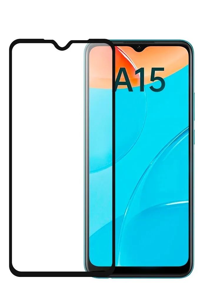 Защитное стекло TFN для смартфона Oppo A15 2.5D black