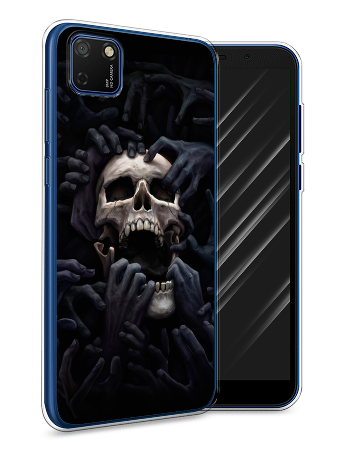 

Чехол Awog на Honor 9S "Череп 29", Черный;серый, 6102650-9