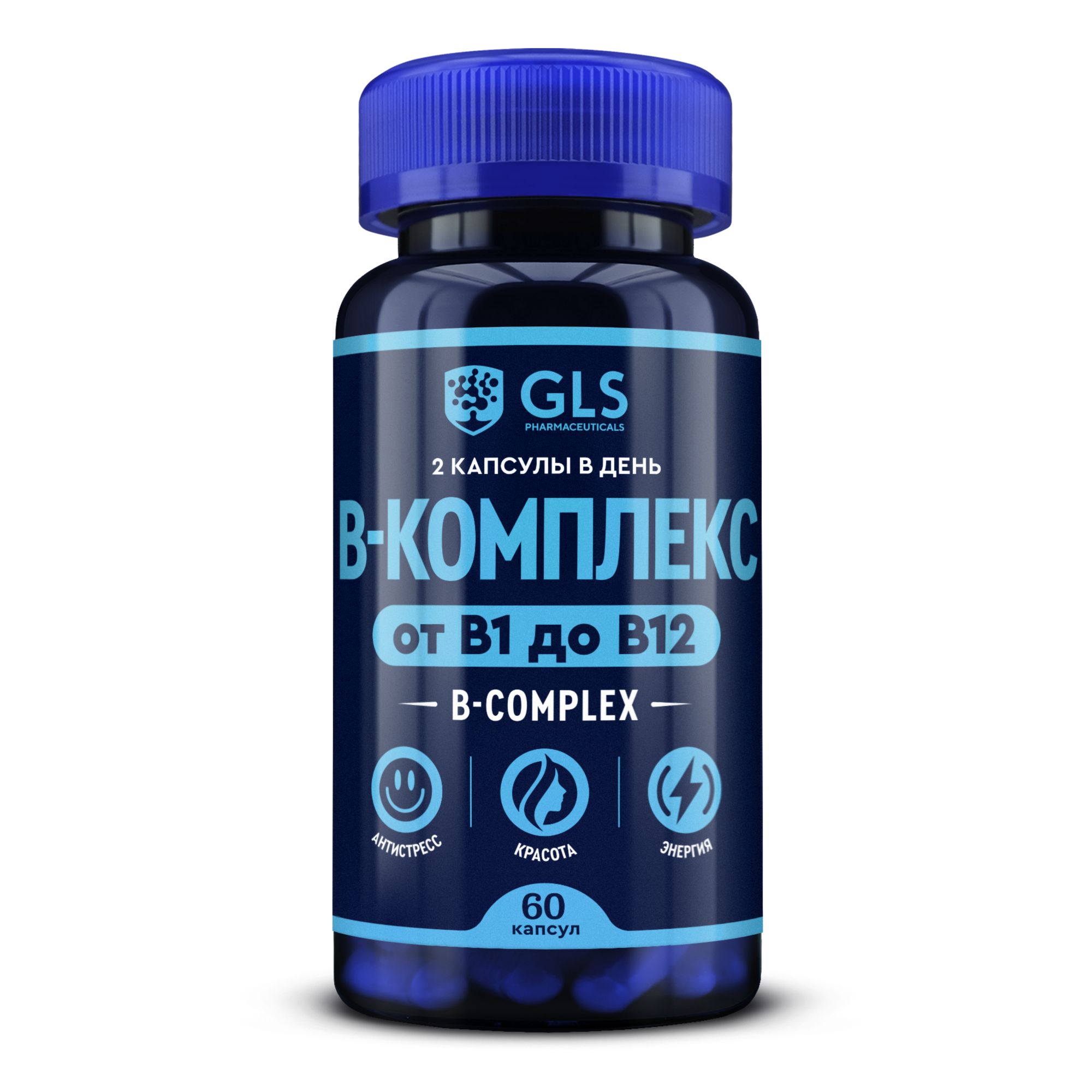 B-комплекс GLS Pharmaceuticals капсулы 60 шт.