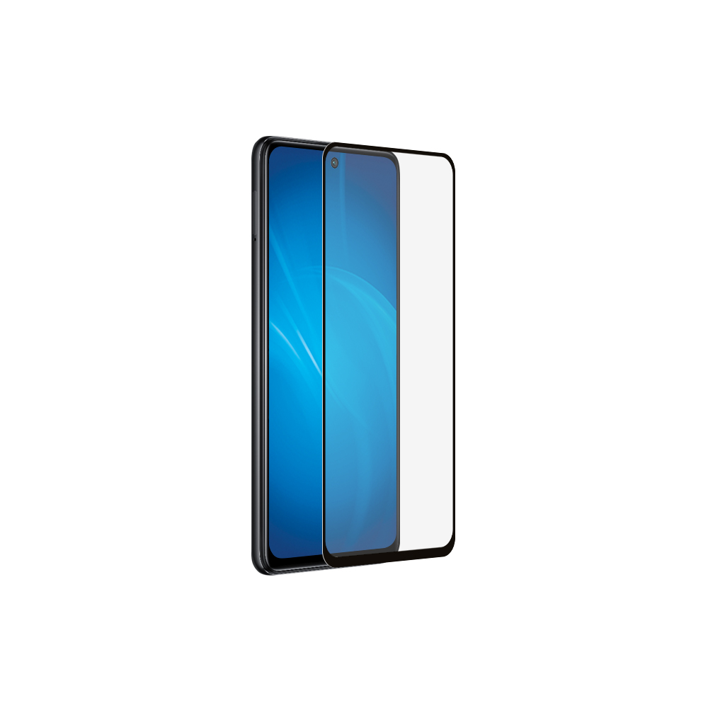 Cтекло DF poColor-07 (black) FS FG для Poco M4 Pro (4G)