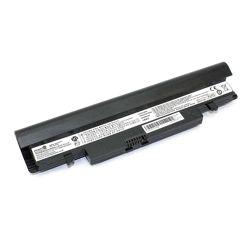 фото Аккумуляторная батарея amperin для ноутбука samsung n145, n210 11.1v 4400mah ai-n145