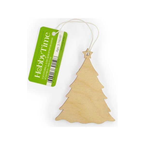 

Заготовка для декорирования. "ЁЛОЧКА" 8Х6,5 СМ., Бежевый, 2-743/07