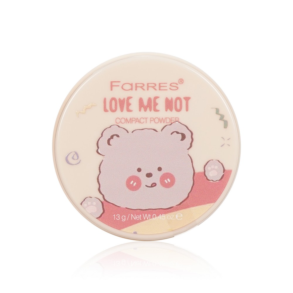 Пудра для лица Farres Love me Not Кремовый 13г 598₽