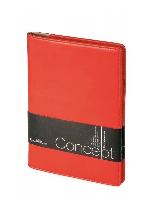 

Еженедельник А5 "Concept" (красный) от Bruno Visconti, 3-322/191