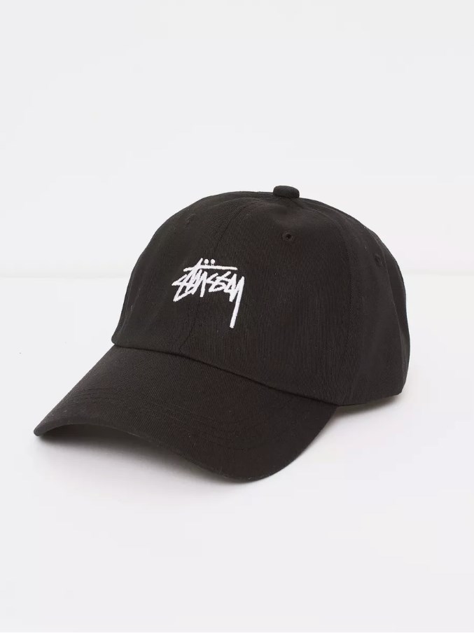 Бейсболка унисекс Stussy 3k черная, р. 58