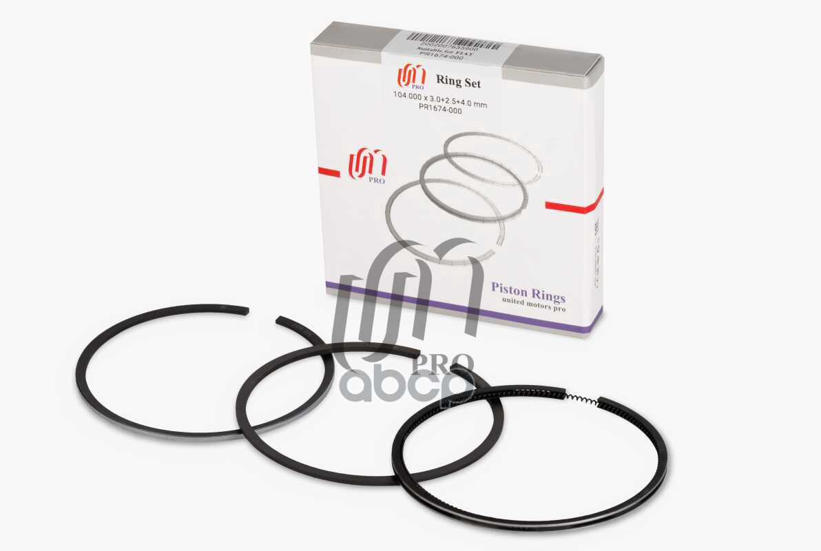 

Кольца поршневые Fiat 806025 d1040 STD 302540 8094845 на 1 цил UM 1шт