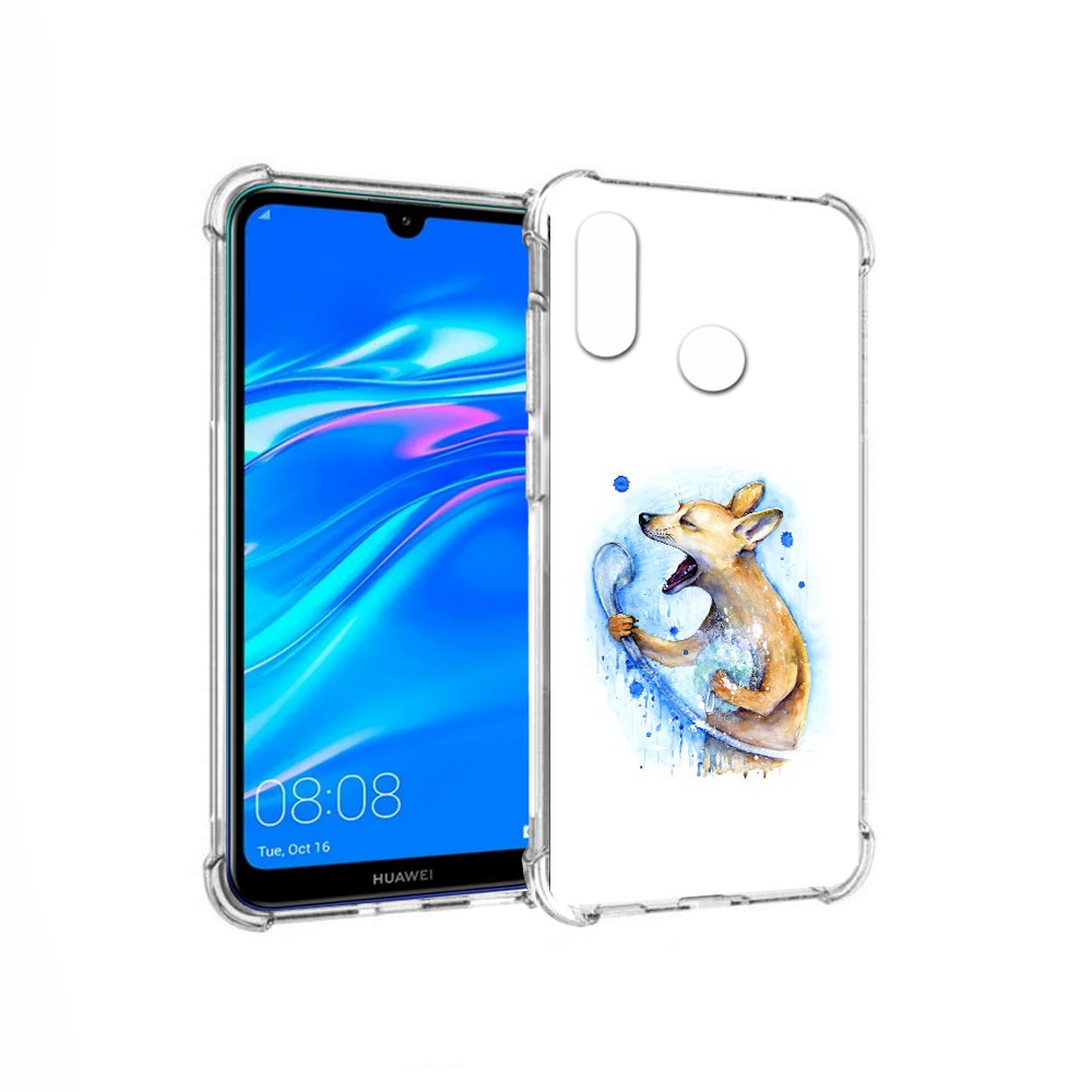 

Чехол MyPads Tocco для Huawei Y9 пение в душе (PT227091.35.537), Прозрачный, Tocco
