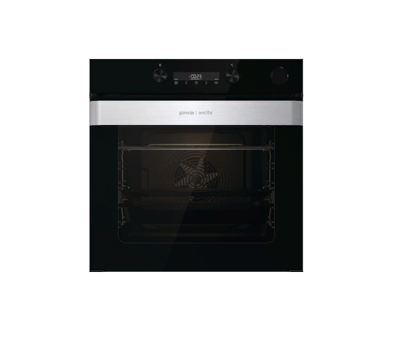 Встраиваемый электрический духовой шкаф Gorenje BSA6737ORAB холодильник side by side ginzzu nfk 610 золотистое стекло