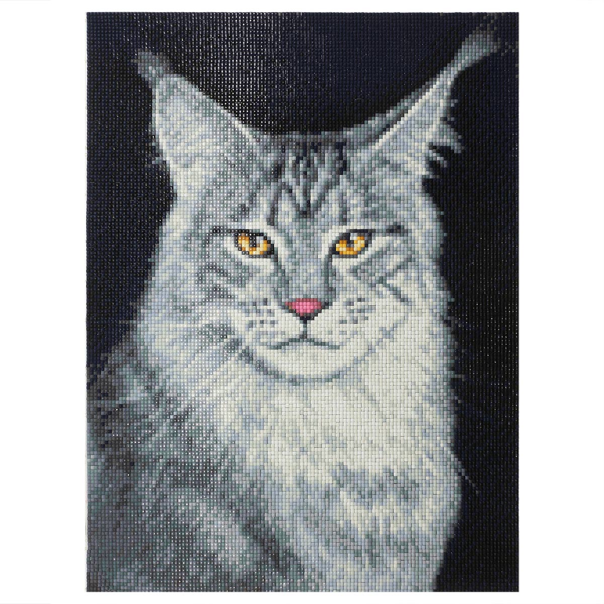фото Алмазная мозаика cristyle кот мейн-кун 30х40 см