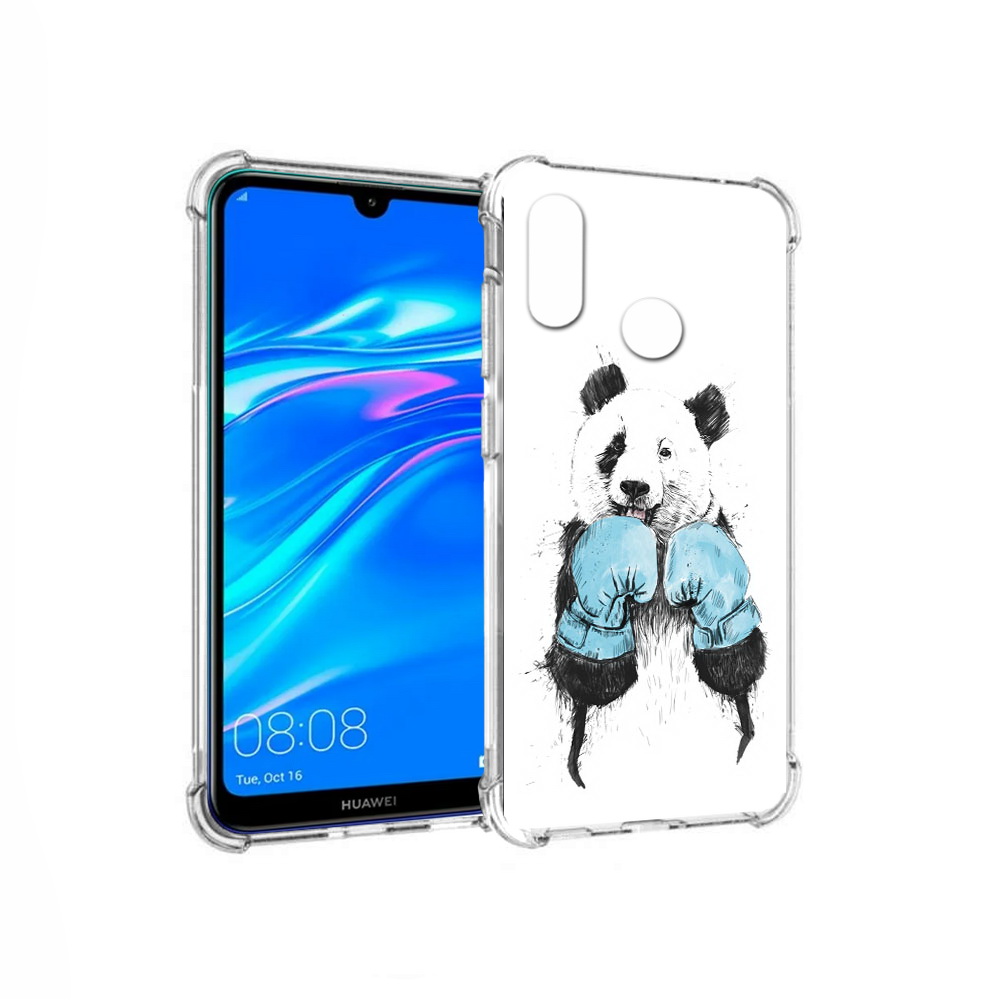 

Чехол MyPads Tocco для Huawei Y9 панда боксер (PT227091.35.531), Прозрачный, Tocco