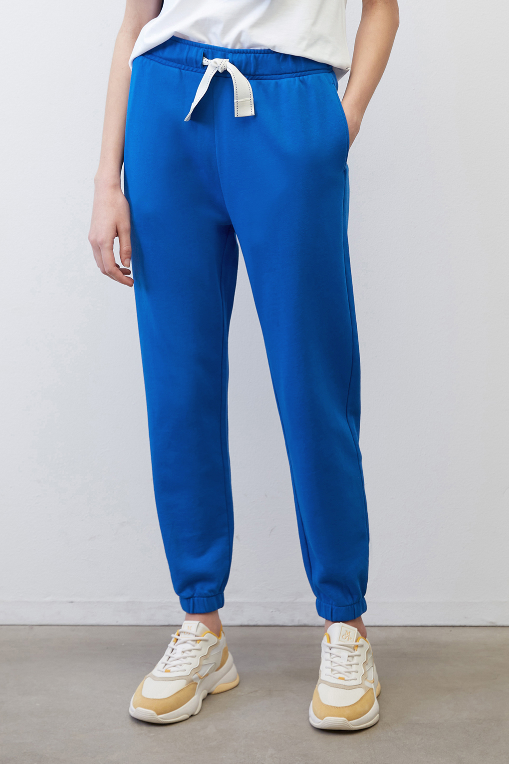 Спортивные брюки женские Marc O’Polo 302400119029 синие XL