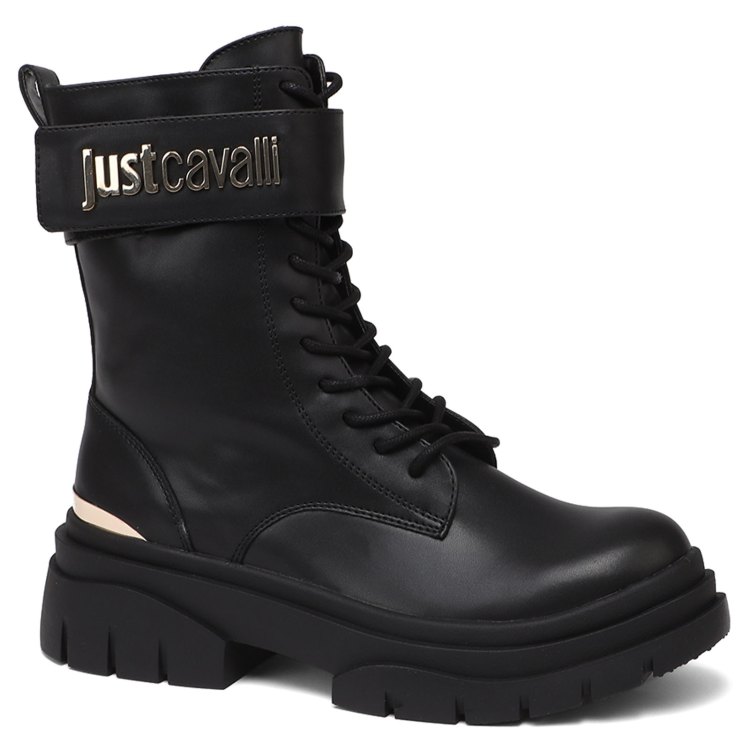 

Ботинки женские Just Cavalli 75RA3S80 черные 40 EU, Черный, 75RA3S80