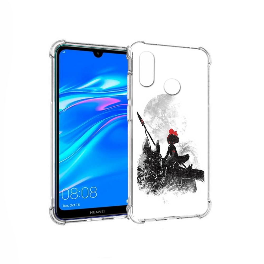 

Чехол MyPads Tocco для Huawei Y9 мононоке (PT227091.35.481), Прозрачный, Tocco