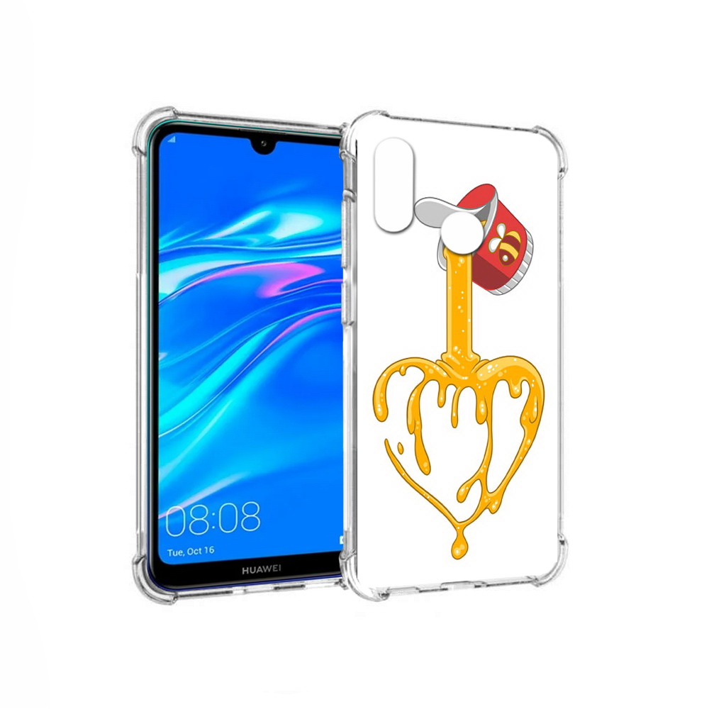 

Чехол MyPads Tocco для Huawei Y9 медовое сердце (PT227091.35.471), Прозрачный, Tocco