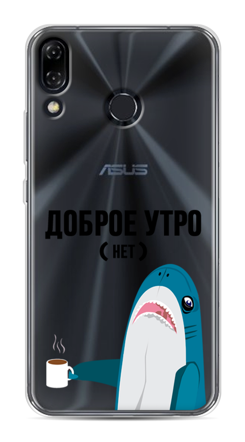 

Чехол Awog на Asus Zenfone 5 ZE620KL "Доброе утро", Синий;белый;черный, 43350-2