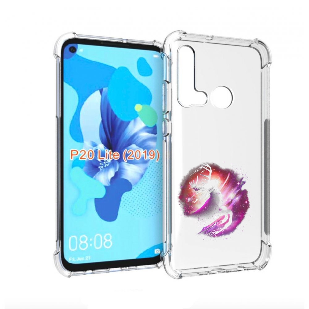 

Чехол бампер MyPads звездный олень для Huawei P20 Lite (2019)., Прозрачный, Tocco