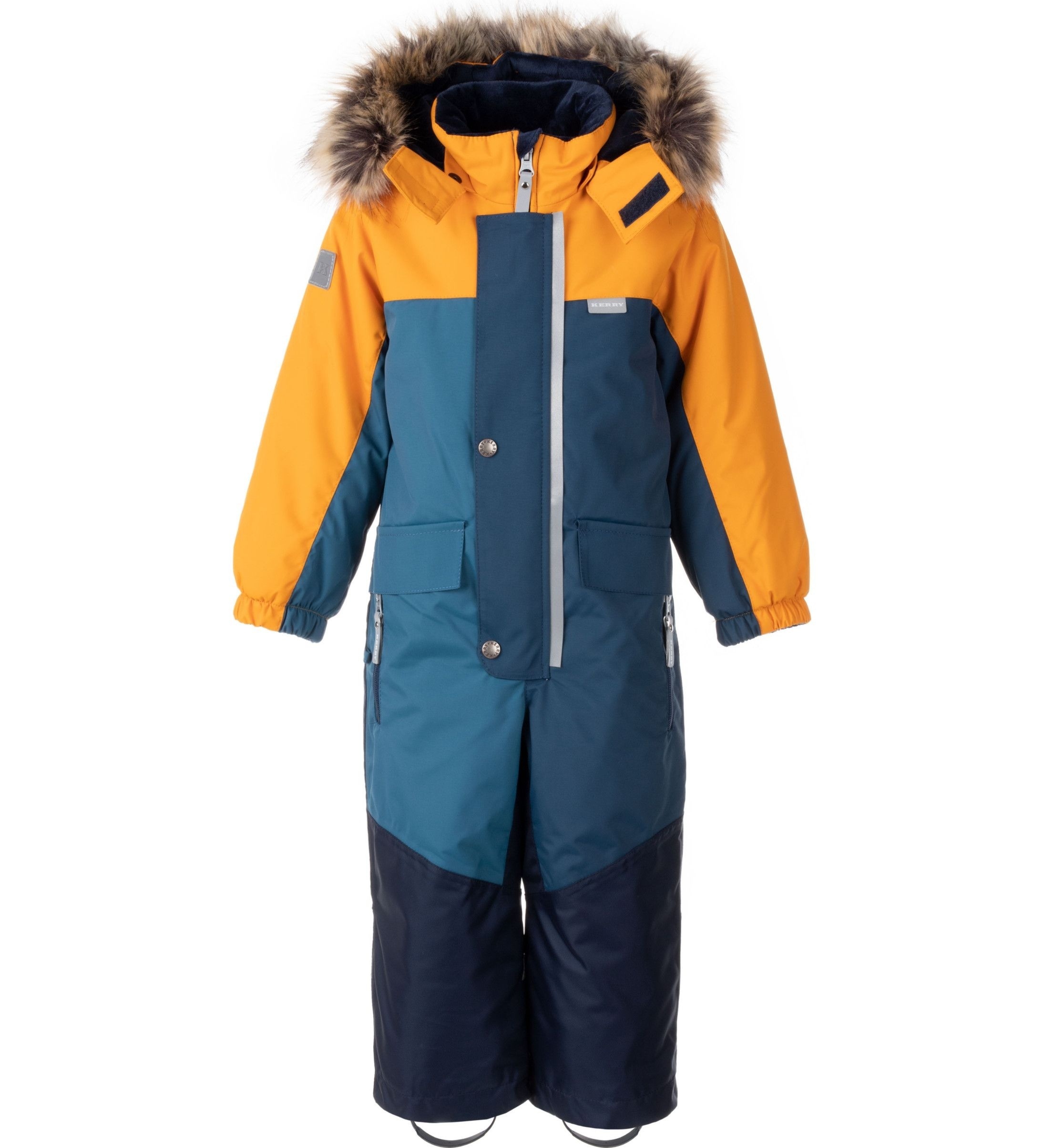 

Комбинезон детский KERRY K22427-456, желтый; синий, 110, K22427-456