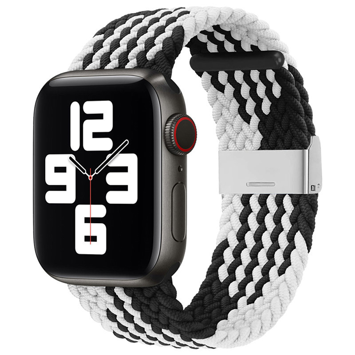 Ремешок для часов Hurtel Ultra для Apple Watch Ultra/8/7/6/SE/5/4/3/2 White/Black