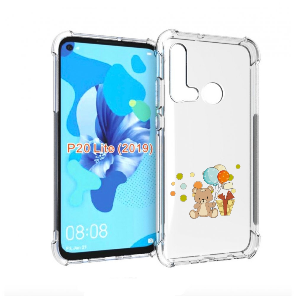 

Чехол бампер MyPads медвеженок с подарком для Huawei P20 Lite (2, Прозрачный, Tocco