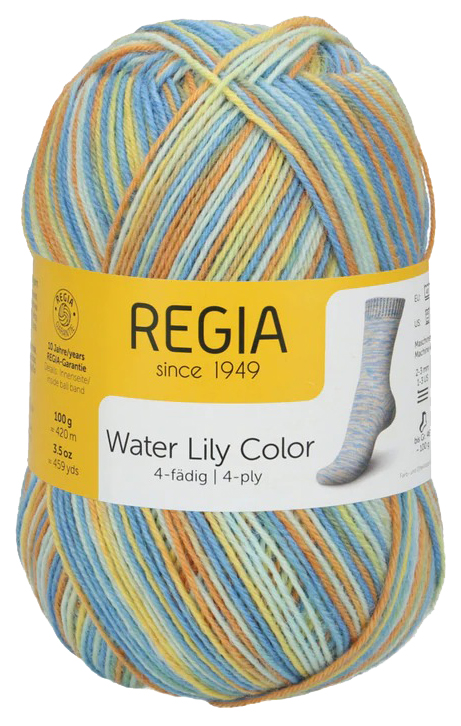 

Пряжа для вязания Regia 9801269 4-fadig (01261), Разноцветный, Regia 4-fadig Color 100g