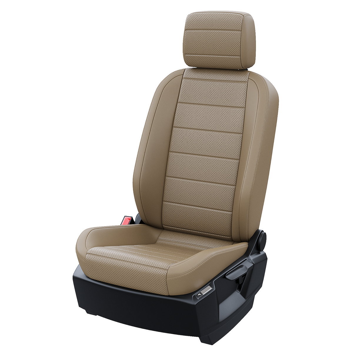 

Чехлы на сиденья Чехлы.ру для Volkswagen Polo 5 5910AV145FT2 Экокожа Темно-Бежевый, 5910AV