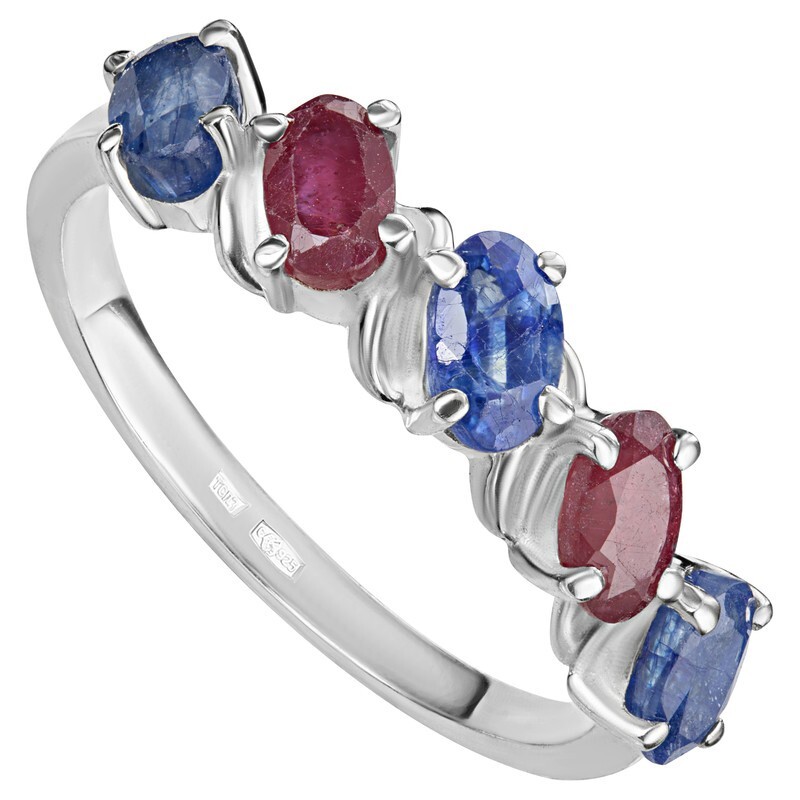 

Кольцо из серебра с сапфиром , LAZURIT-ONLINE 803800, 803800