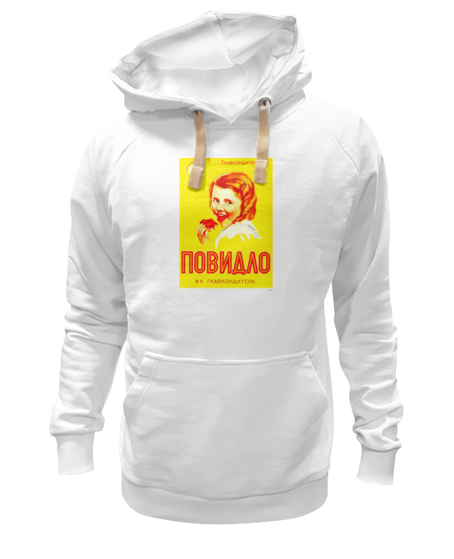 

Худи унисекс Printio Повидло белое 2XL, Белый, Повидло